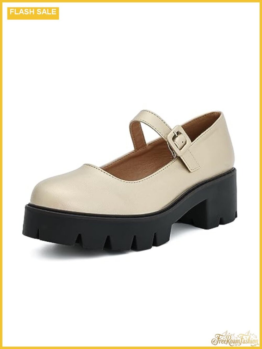 Women's Mary Janes Platform Low Heel Chunky Pumps Oxford Dress Shoes